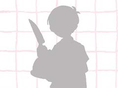 「OMORI」,コラボカフェや新グッズの告知か? 調理器具などを掲げているキャラクターたちのシルエットを公開