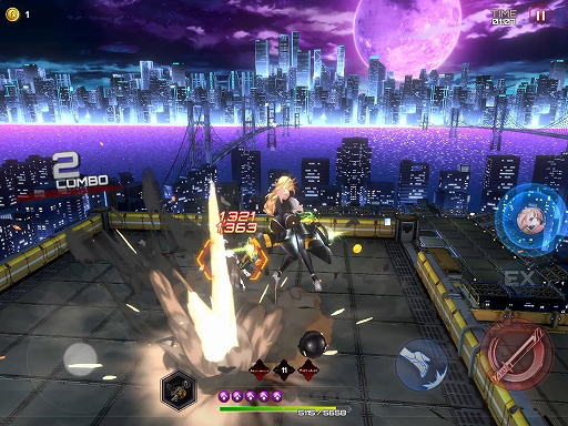 画像集#010のサムネイル/「アクション対魔忍」，新プレイアブルキャラ“エミリー・シモンズ”が参戦