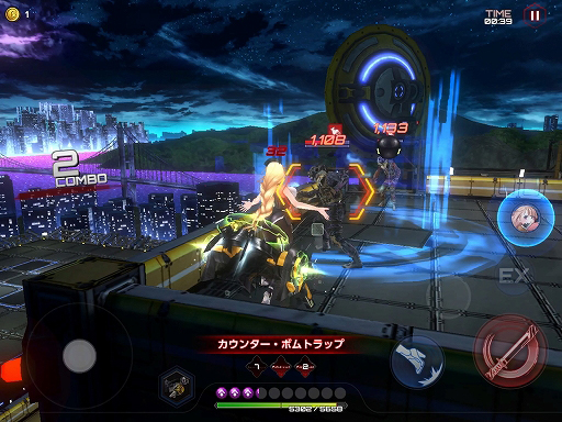 画像集#013のサムネイル/「アクション対魔忍」，新プレイアブルキャラ“エミリー・シモンズ”が参戦