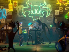 PlayStation 4版「Afterparty」は10月29日に発売。地獄の地下街を飲み歩くアドベンチャーゲーム