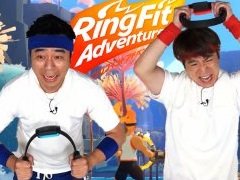 Web番組「よゐこのリングとペンでトレーニング生活」が公開。よゐこの2人が「リングフィット アドベンチャー」と「脳トレ」で2か月トレーニング
