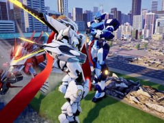 Switch版「オーバーライド 巨大メカ大乱闘 スーパーチャージエディション」が12月12日に発売。全16機体とレジェンドスキンを収録