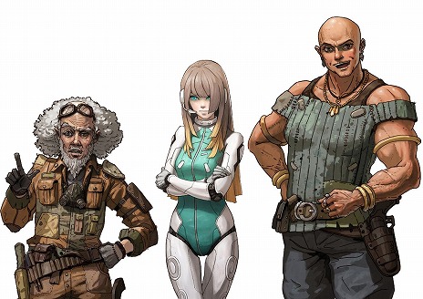 画像集#007のサムネイル/「メタルマックス ゼノ リボーン」,緒賀岳志氏が手掛けるキャラクターの新ビジュアルが公開。旧ビジュアルは2周目以降で切替可能に
