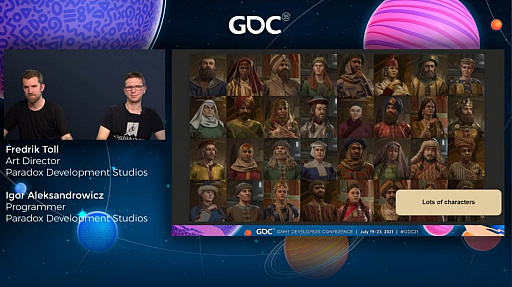#009Υͥ/GDC 2021ϡCrusader Kings IIIפΡȰɥƥȥ饯եåμưˤĤơѤȥȤξ̤