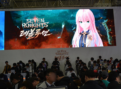 画像集 No.002のサムネイル画像 / ［G-Star 2019］「Seven Knights Revolution」プレイレポート。派手でオーバーなアクションにより，動かしていて気持ちがいい