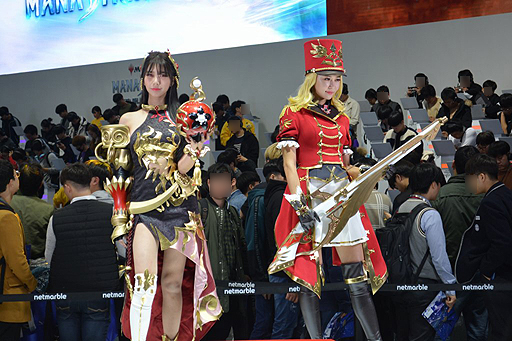 画像集 No.009のサムネイル画像 / ［G-Star 2019］「Seven Knights Revolution」プレイレポート。派手でオーバーなアクションにより，動かしていて気持ちがいい