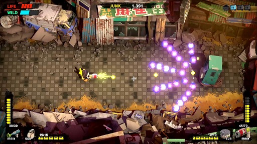 画像集 No.012のサムネイル画像 / サルと家電ロボットが世紀末の日本で大バトル! 「MONKEY BARRELS」プレイレポート