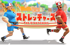 レスキュー隊員2人の息を合わせて人々を救う。1人でもおすそわけでも楽しめるSwitch用アクション「ストレッチャーズ」が本日より配信