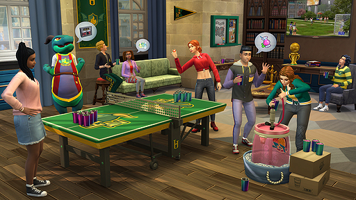 画像集 No.005のサムネイル画像 / 「The Sims 4」でキャンパスライフを楽しめる,新たな拡張パック「Discover University」がPCとMac向けに本日リリース