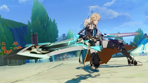 画像ギャラリー No.004のサムネイル画像 / 「原神」,Luna V「風を捕まえる帰郷者」を2月25日に配信。西風騎士団の大団長「ファルカ」(CV:杉田智和)がプレイアブルキャラクターに