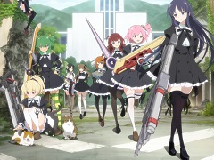 「アサルトリリィ」の発表会が開催。アクションドールを中心に,舞台やアニメ,ゲームなどで展開するメディアミックスプロジェクト