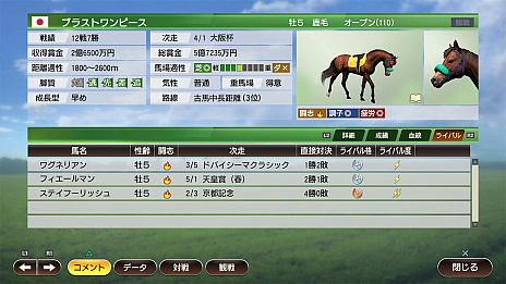 画像集#025のサムネイル/「Winning Post 9 2020」,ランダム性を排した「絆コマンド」と復活した「一口クラブ運営」の最新情報が公開