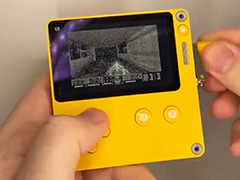 クランク搭載携帯ゲーム機「Playdate」,“書道”ツールから「DOOM」まで,サードパーティ製タイトルの一部がTwitterで公開