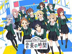 「22/7 音楽の時間」が本日サービス開始。オリジナル&カバー楽曲のリズムゲームやメンバー達の物語を楽しめるアドベンチャーパートを収録