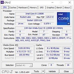 画像集#007のサムネイル/第11世代Core「Core i9-11900K」レビュー。Rocket Lake-SはRyzen 9 5950X/5900Xとゲーム性能で戦えるCPUなのか