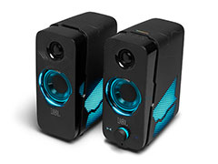 JBL初のゲーマー向けスピーカー「Quantum Duo」が国内発売。2つのバーチャルサラウンドサウンド機能に対応