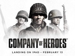 第二次世界大戦を描いたRTS「Company of Heroes」がiPad向けに登場。2月13日発売で価格は税込1720円