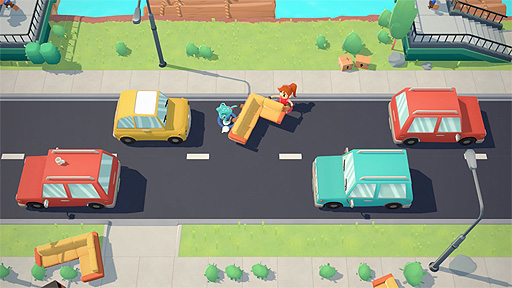 画像集#003のサムネイル/「引っ越し」をテーマにしたパーティーゲーム「Moving Out」のPS4とSwitch向け日本語パッケージ版が4月29日発売へ
