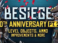 “圧倒的好評”の攻城兵器サンドボックス「Besiege」,10周年記念コンテンツに収まりきらなかった要素を追加実装。ロードマップも公開