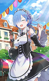 画像ギャラリー No.004のサムネイル画像 / 「リゼロス」の事前登録キャンペーンに新たな目標が追加。50万件達成で★3 キャラ確定チケットをもらえる