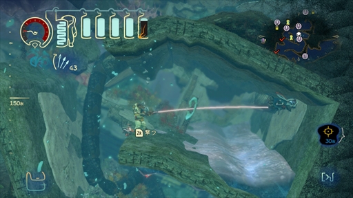 画像集#009のサムネイル/Nintendo Switch版「深世海 Into the Depths」プレイレポート。深海ならではの操作感とミステリアスな世界観が独特な2D探索型アクション