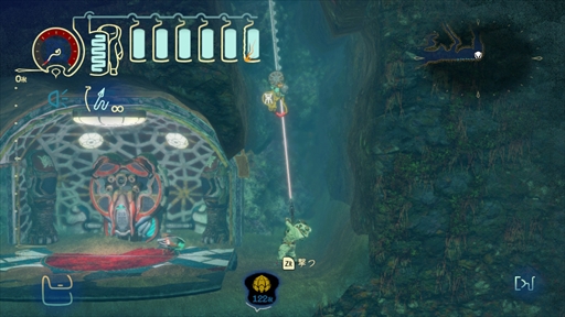 画像集#010のサムネイル/Nintendo Switch版「深世海 Into the Depths」プレイレポート。深海ならではの操作感とミステリアスな世界観が独特な2D探索型アクション
