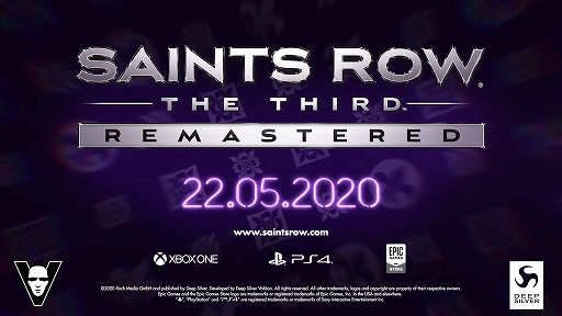 Saints Row: TheThird - Remastered Announce Trailer [PEGI]