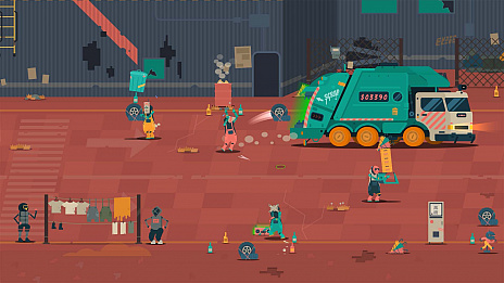 画像集#011のサムネイル/キュー・ゲームスの新作「SCRAPPERS」がApple Arcadeに登場。ゴミであふれる街を全力でクリーンアップしよう