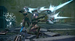 画像集#004のサムネイル/「SCARLET NEXUS」のパーティメンバー4人が登場。怪異討伐軍の実力者“七剣星”のカレン・トラヴァースの情報も