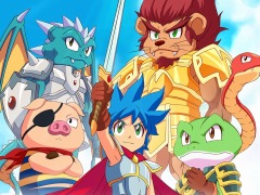 PS4/Switch「モンスターボーイ 呪われた王国」が本日発売。西澤龍一氏が監修を務める“ワンダーボーイ”シリーズ最新作