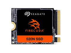 携帯型ゲームPC向けを謳うM.2 Type 2230規格のSSD「FireCuda 520N NVMe SSD」が国内発売