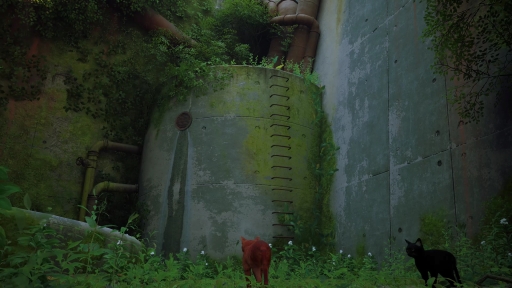 画像集#006のサムネイル/「Stray」は,猫が可愛いだけのゲームではない。“猫としてさまよい,人として思考する”感覚,寓話的な世界観と表現が素晴らしいアドベンチャーだ