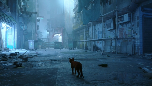画像集#018のサムネイル/「Stray」は,猫が可愛いだけのゲームではない。“猫としてさまよい,人として思考する”感覚,寓話的な世界観と表現が素晴らしいアドベンチャーだ