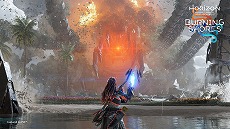 画像集 No.005のサムネイル画像 / 「Horizon Forbidden West」，DLC“焦熱の海辺”を本日リリース。火山が隆起する群島と化したロサンゼルスで，本編の後日談が語られる