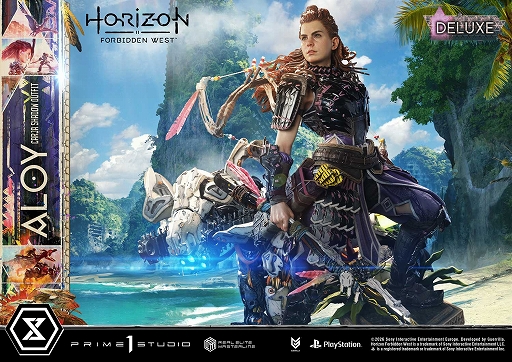 画像ギャラリー No.016のサムネイル画像 / 「Horizon Forbidden West」のアーロイを1/3スケールで立体化。プライム1スタジオ，「アーロイ カージャ・シャドウ DX ボーナス版」を発表