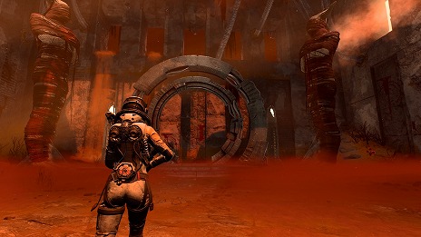 画像集#006のサムネイル/PS5「Returnal」の最新トレイラーが公開。刻々と姿を変容させる惑星“アトロポス”と，世界観を感じさせる遺跡の姿を収録