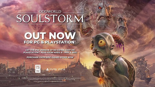 ODDWORLD: SOULSTORM LAUNCH TRAILER