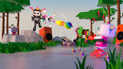 画像集#003のサムネイル/［E3 2021］「Blankos Block Party」のアーリーアクセス版が公開。ブロックチェーンによるアセット管理やファッションブランドとの提携も発表