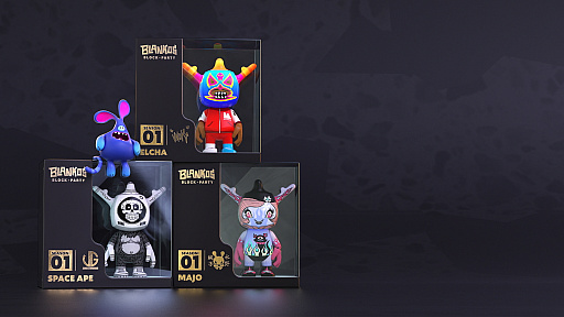画像集#004のサムネイル/［E3 2021］「Blankos Block Party」のアーリーアクセス版が公開。ブロックチェーンによるアセット管理やファッションブランドとの提携も発表
