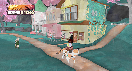 画像集#001のサムネイル/ほんわか系シミュレーションRPG「Calico」がリリース。ロリータファンタジーの世界で魔法少女がネコカフェの再興を目指す