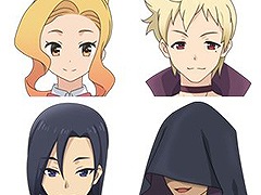「この素晴らしい世界に祝福を! 〜この欲望の衣装に寵愛を!〜」に登場する,サブキャラクター4名の情報が公開