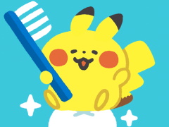 歯磨きアプリ「ポケモンスマイル」の配信が本日スタート。「むしばきん」と戦ってポケモンを助けよう