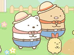 「すみっコぐらし 農園つくるんです」のリリース日が10月28日に決定。限定デザインの“てのりぬいぐるみ”プレゼントキャンペーンも発表