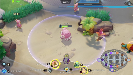 画像集#005のサムネイル/「Pok&#233;mon UNITE」のハピナスは，味方を支援することに長けたサポート型ポケモン。アタッカーを支えて勝利を掴もう