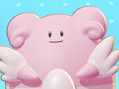 「Pokémon UNITE」のハピナスは,味方を支援することに長けたサポート型ポケモン。アタッカーを支えて勝利を掴もう
