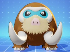 「Pokémon UNITE」のマンムーは,相手を捕まえるのが得意なディフェンス型ポケモン。強力な行動妨害で相手の勢いを止めよう