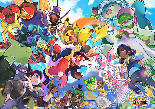 画像集#001のサムネイル/「Pokémon UNITE」,配信開始1周年を記念する盛りだくさんのイベントを発表
