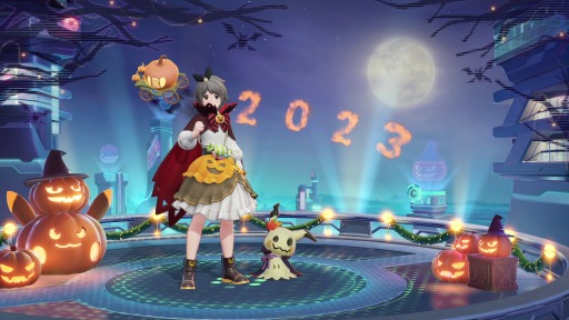 画像集 No.002のサムネイル画像 / 「Pokemon UNITE」ばけのかわポケモン「ミミッキュ」10月19日に参戦。ハロウィンイベントも同時開催