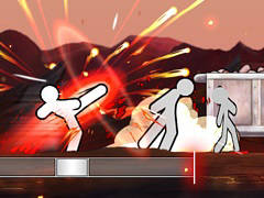 Switch用ソフト「ワンフィンガーデスパンチ2」が2020年7月に配信。次々に襲いかかってくる棒人間のような敵を吹き飛ばしていく2Dアクション