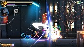 画像集#012のサムネイル/「蒼き雷霆 ガンヴォルト 鎖環」,主人公を切り替えて戦うシステムやボスの情報を公開。5月28日と6月25日には店頭体験会も開催決定